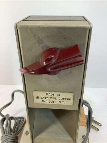 Vintage Seary Mfg Endicott NY 35mm Midget Slide Mounting Press Heat-Seal - Picture 5 of 5