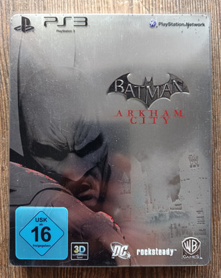 Batman Arkham City STEELBOOK im Schuber (PS3) | DEUTSCHE Version | vollständig