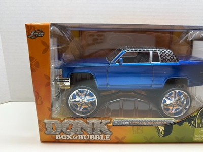 JADA DONK BOX & BUBBLE 1985 CADILLAC BROUGHAM 1:24 BLUE | eBay