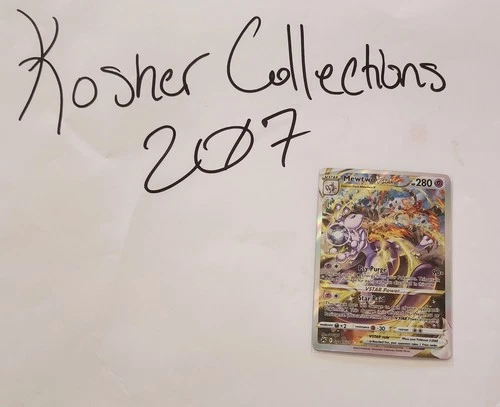 Pokemon TCG Mewtwo VSTAR GG44/GG70 Full Art Rare Crown Zenith SWSH NM+