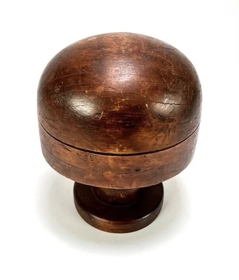 RARE Antique Hat stand 19th-c artisan tradition, crafted from wood oak - Image 1 of 4