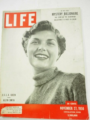 Life Magazine November 27,1950 - U.C.L.A. Queen Allyn Smith