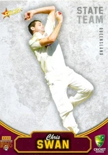 2009/2010 Select Cricket Australia Card #83 - Chris Swan - QLD - STATE TEAM