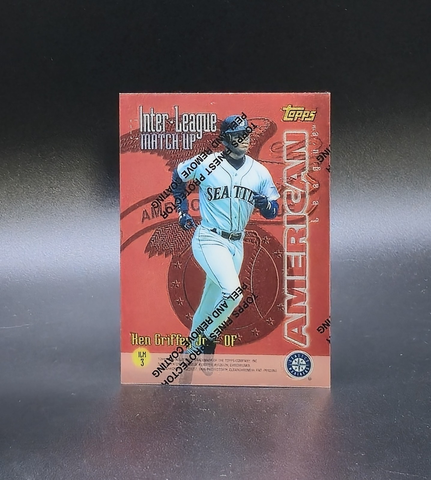 1997 Topps KEN GRIFFEY JR / DANTE BICHETTE Inter-League Finest Insert Card ILM3
