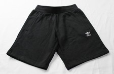 Adidas Unisex Kid's Solid Drawstring Waist Shorts JL3 Black Medium NWT