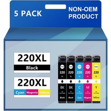 T220XL 220XL Ink For Epson XP-420 XP-424 XP-320 WF2630 WF-2660 WF-2760 printer