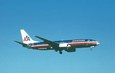 Original 35m aircraft Aviation Slide American Boeing B-737-823 N917AN plane dc9