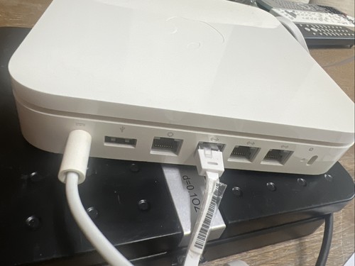 apple airport extreme stazione base a1354 con cavo originale - Foto 4 di 5