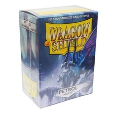 Dragon Shield Matte Petrol 100 Protective Sleeves