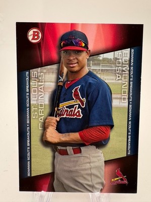 EDMUNDO SOSA 2014 BOWMAN DRAFT BOWMAN SCOUT'S BREAKOUTS CARD #BSB-ES