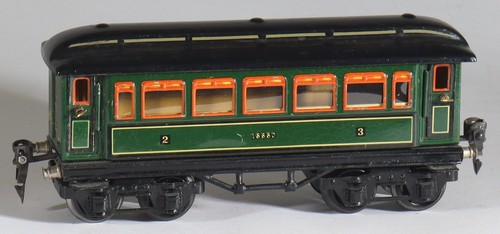 MÄRKLIN Spur 0 Blecheisenbahn Personenwagen vierachsig #18880 | Condition: Gebraucht