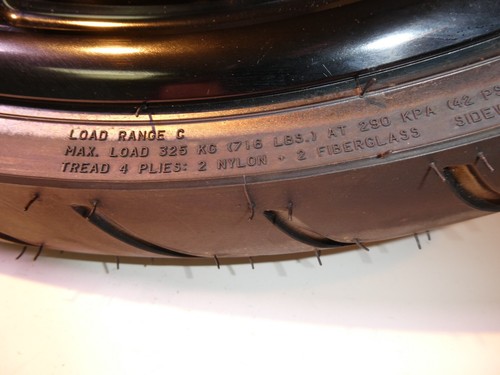 Harley Front Wheel W Tire Arlen Ness 71-518 Wheel Speed 5 Forged Black 21x3.5 X6 - Picture 9 of 12