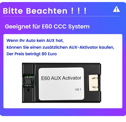 Per BMW E60 E61 E90 E91 CIC Linux CarPlay Android Auto USB EQ Autoradio 8.8 pollici - Foto 2 di 16