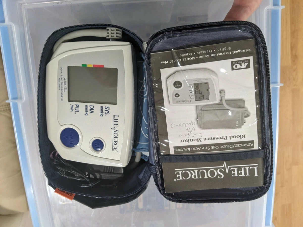 LifeSource 767PVS Auto Inflate Blood Pressure Monitor Small, 40 OFF