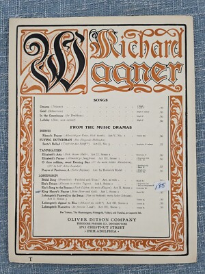 King Henry's Prayer Mein Herr Und Gott Act 1 Eb. Opera music