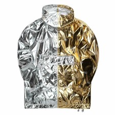 Silver and gold nike jacket Clearance