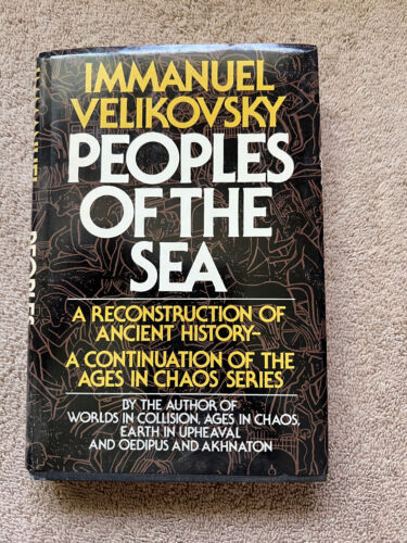 Peoples of the Sea by Immanuel Velikovsky (1977, Hardcover) First Edition Stated