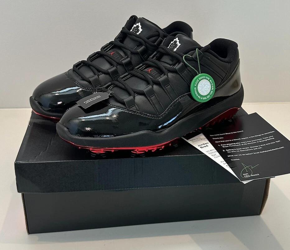 Jordan 11 Golf Low Safari Bred for Sale - Authenticity Guaranteed