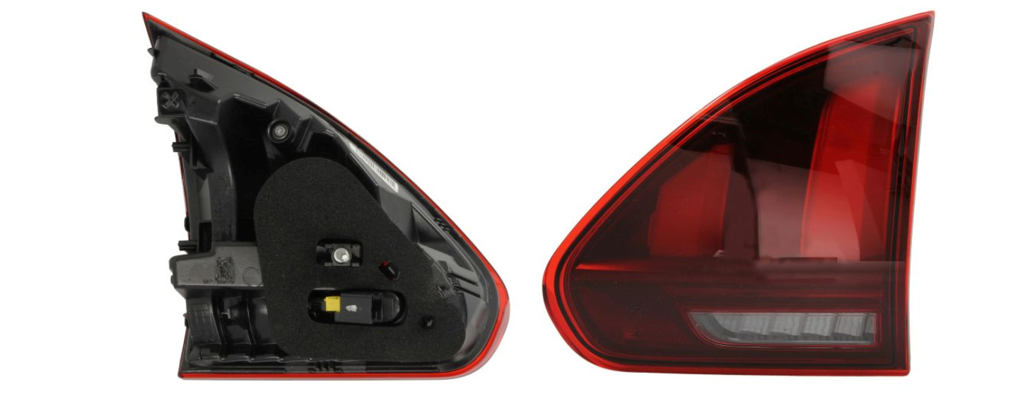 Feu arrière droit LED pour Peugeot 2008 2016-2019 avec éclairage de sécurité intense