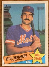 KEITH HERNANDEZ, 1985 TOPPS 