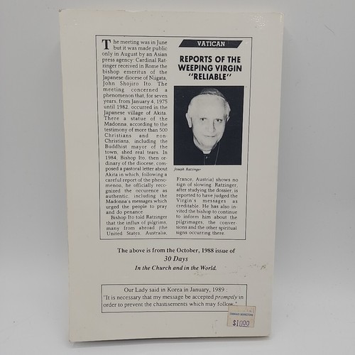 Akita : The Tears and Message of Mary by Teiji Yasuda and John M. Haffert... - Picture 4 of 4