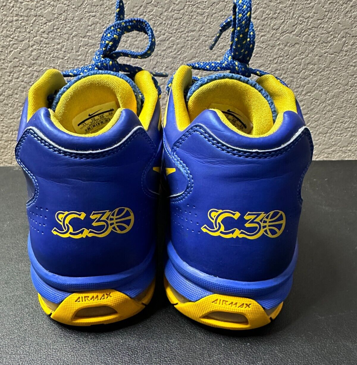Extremely Rare STEPH CURRY Sz 11 Nike Air Max Flight 11 Low Extremely Rare STEPH CURRY Sz 11 Nike Air Max Flight 11 Low