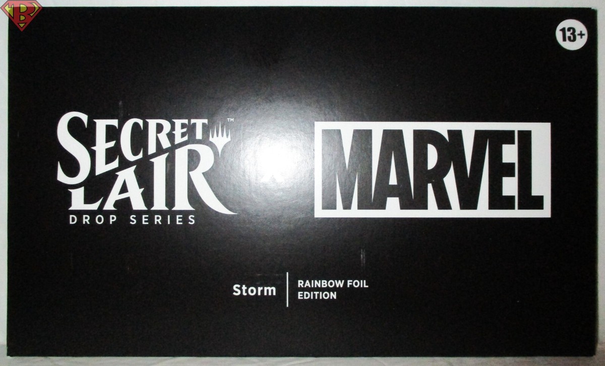 MTG マーベル SL Storm Rainbow-Foil Edition MTG Secret Lair Marvel's Storm Rainbow Foil Edition Set
