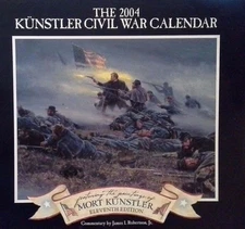 Kunstler Civil War Calendar: 2004 By Mort Kunstler