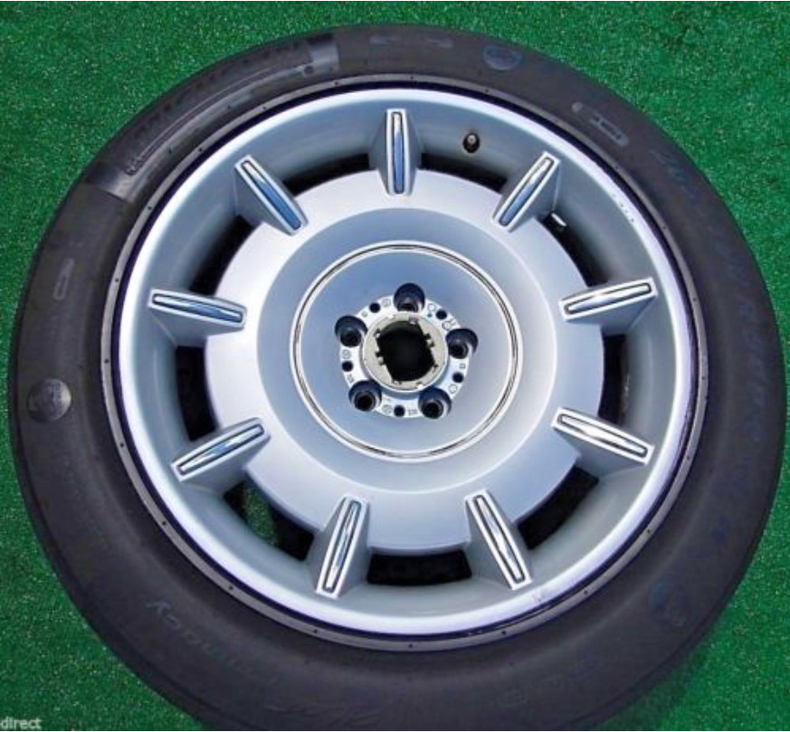Factory Rolls Royce Phantom Wheel 265/790R540A Tire One 1 OEM PAX System Metric