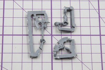 Warhammer 40k / Kill Team: Aeldari Wraithblades Ghost Axe & Scatter Shield