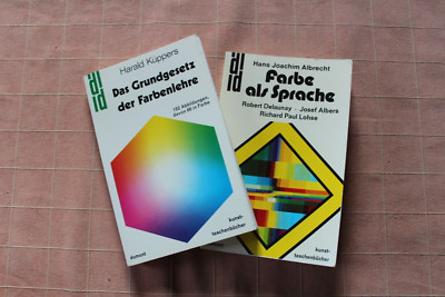 Kunsttaschenbücher 2x - Farbe als Sprache + Das Grundgesetz der Farbenlehre