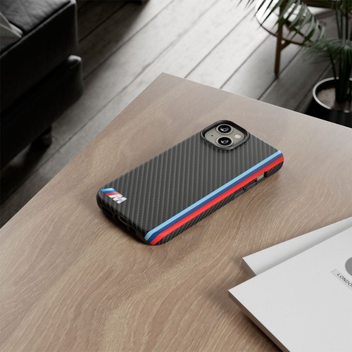 Tough Case For iPhone, Samsung Galaxy, Google Pixel, Graphite Blue Red Stripe - Picture 64 of 217