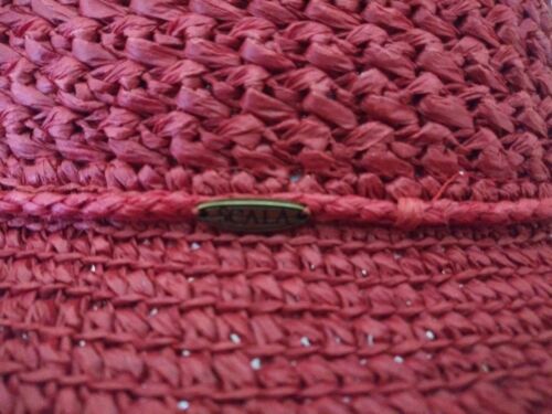 SCALA COLLEZONE SOMBRERO ROJO ALA DE PAJA TALLA ÚNICA - Imagen 7 de 11