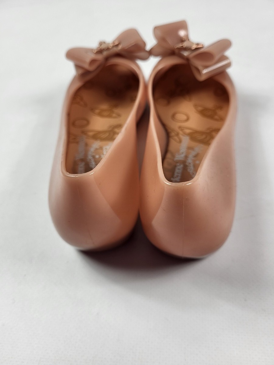 Vivienne Westwood Shoes Melissa size eu37, 23 1/2, us 6 nude