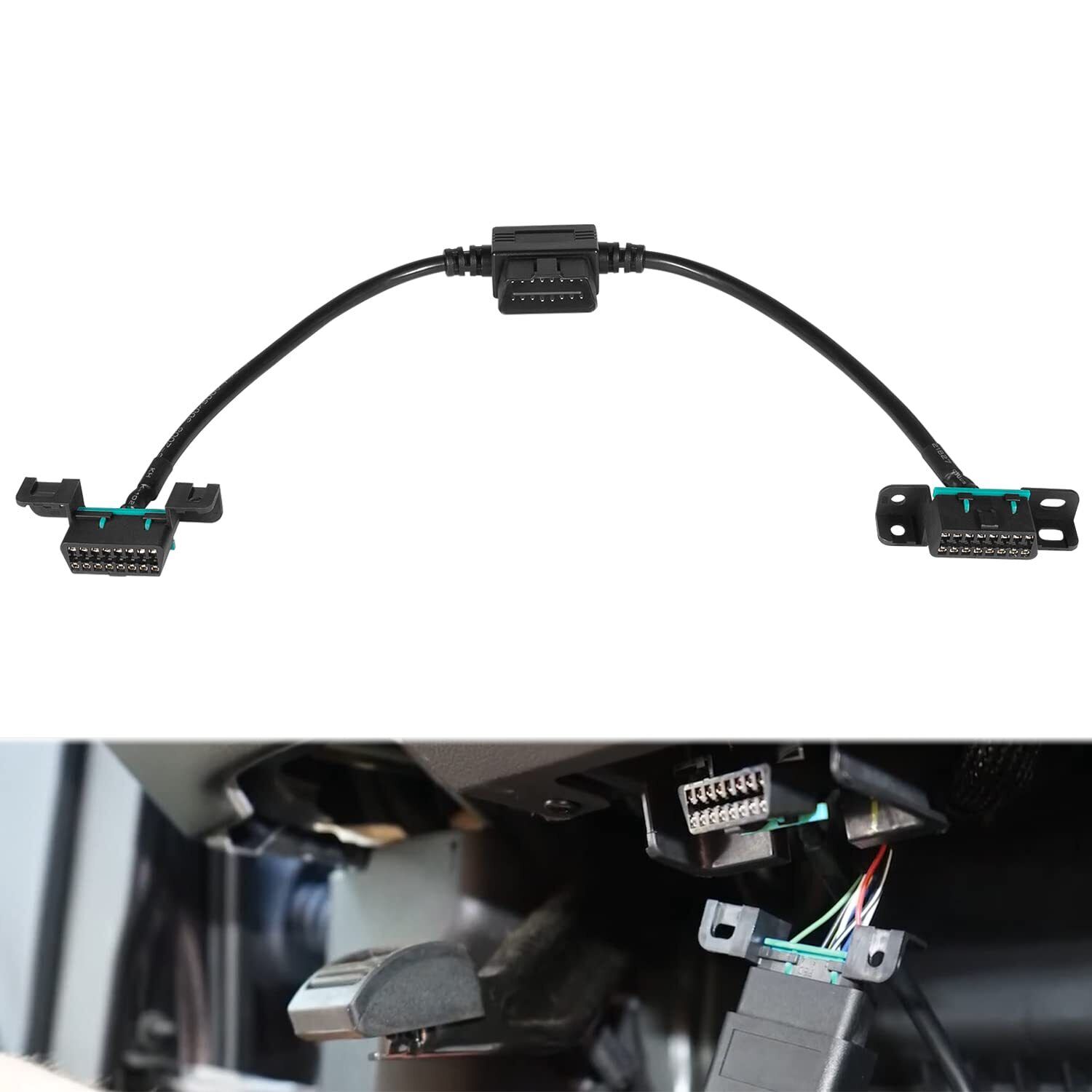 76404-01A Plug-N-Play Pass Through Harness for PowerSteps Running Boards OBDII