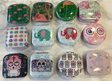 Puckator Compact Mirrors Job lots x 24 Various designs 2 of each design *EL45