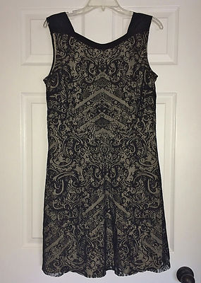 KENNETH COLE Skylar Little Black Dress Cocktail Evening Wear to Work Career 12 L