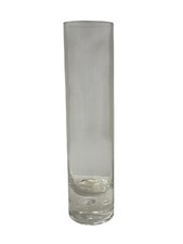 VASO IN VETRO TRASPARENTE PER FIORI CANDELE DA CM25X6 E CM 20X5 TAVOLA CERIMONIE