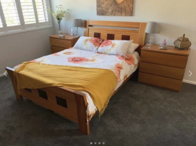 Queen Bed Suite Harvey Norman Saratoga And Ikea Malm