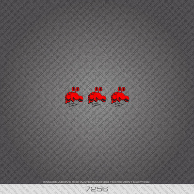 Rock Lobster Bicycle Decals Transfers Stickers Set 1