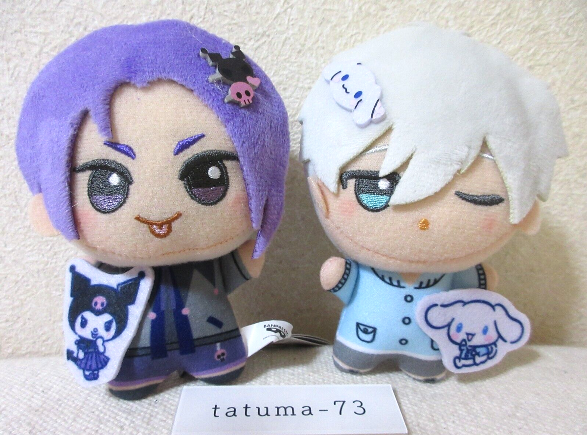 Ren Meguro ぬいぐるみ・バッジセット Blue Lock Chibigurumi vol.8 9 Plush Doll Seishiro Nagi & Reo
