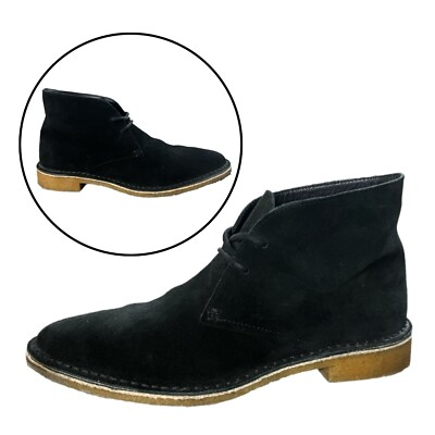 #ad Clarks Originals Friya Desert Boot 23066 Black Suede Boots Womens 9.5M $29.99