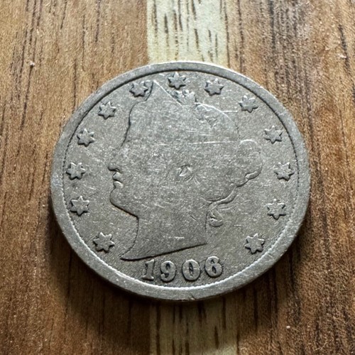 1906 LIBERTY HEAD V NICKEL - U GRADE