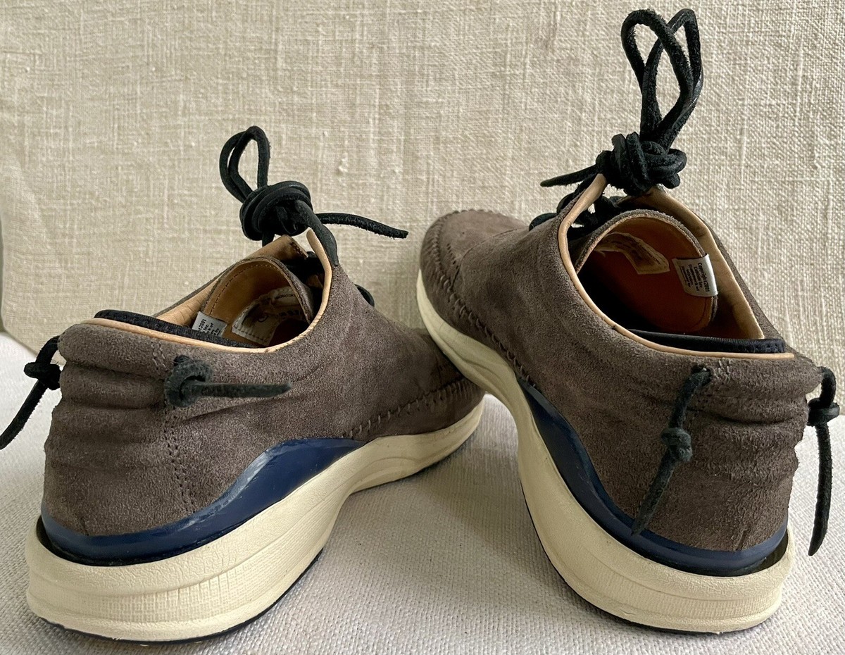 [未使用] VISVIM FBT WAXED 2-TONE BEIGE Visvim FBT Wax 2-Tone Moccasin Sneaker Beige (Missing Removable