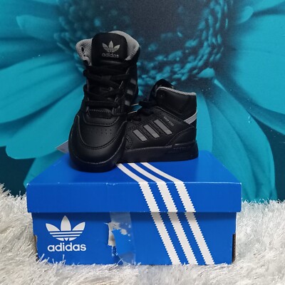 Adidas Originals Drop Step Kleinkind schwarz/grau Turnschuhe (mehrere Größen verfügbar)