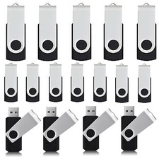 Lot Pack USB 3.0 16GB Flash Drive Swivel Memory Storage Memory Stick Thumb Drive