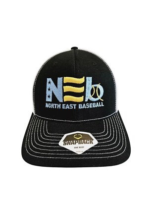 EvoShield Flexfit Snackback Hat Black/White Men's Trucker Baseball Cap