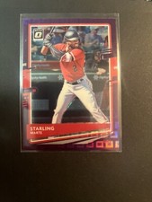 2020 Optic Premium Starling Marte FOTL EXCLUSIVE PURPLE PANDORA PRIZM! #'d 83/99