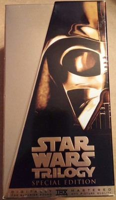 Star Wars Trilogy Special Gold Edition VHS Box Set 86162029301 | eBay