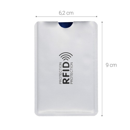 5x Credit Card Sleeves Holder Inserts with RFID Blocker for ID, Debit Cards - Picture 6 of 8